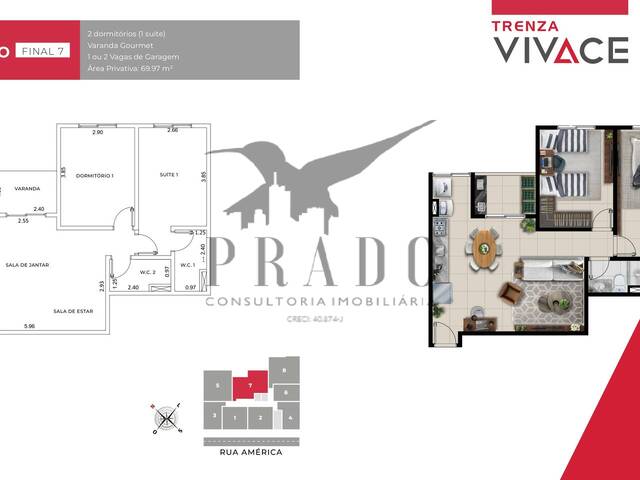 #694 - Apartamento para Venda em Atibaia - SP