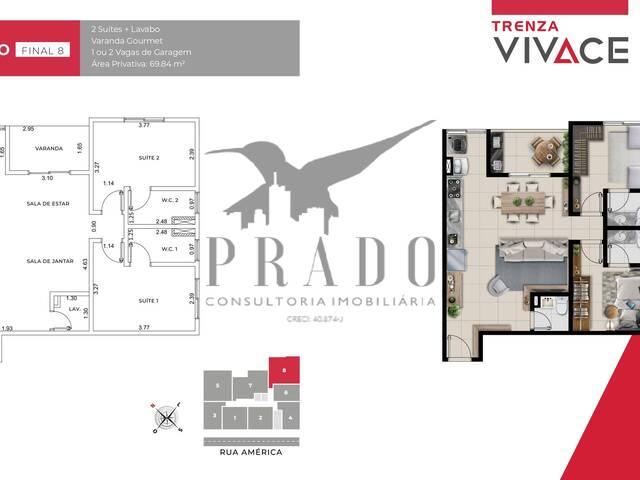 #694 - Apartamento para Venda em Atibaia - SP